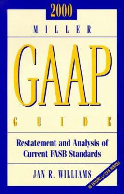 Miller GAAP Guide 2000 0156070235 Book Cover
