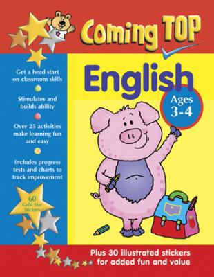 Coming Top English Ages 3-4: Get a Head Start o... 1861476698 Book Cover