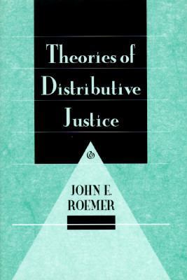 Theories of Distributive Justice 0674879198 Book Cover