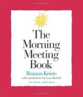 The Morning Meeting Book 1892989093 Book Cover