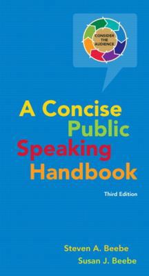 A Concise Public Speaking Handbook 0205753701 Book Cover