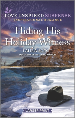 Hiding His Holiday Witness [Large Print] 133572270X Book Cover