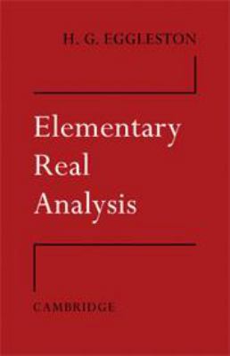 Elementary Real Analysis 0521048761 Book Cover