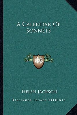 A Calendar Of Sonnets 1163253898 Book Cover