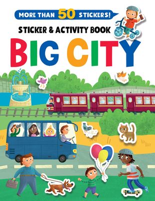 Big City Stickers and Activity Book 1949998185 Book Cover