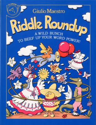 Riddle Roundup: A Wild Bunch to Beef Up Your Wo... 0899195377 Book Cover