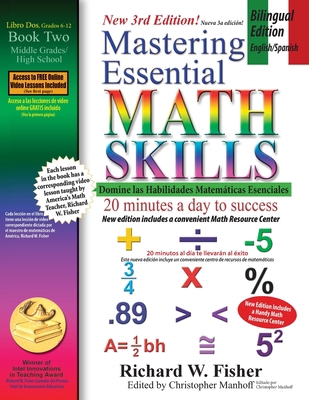 Mastering Essential Math Skills Book 2, Bilingu... [Spanish] 1734588012 Book Cover