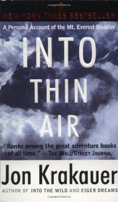 Into Thin Air: A Personal Account of the Mount ... B00152E9RM Book Cover