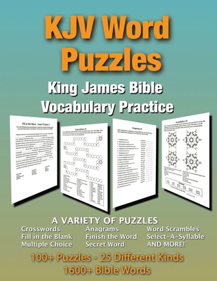 KJV Word Puzzles: King James Bible Vocabulary P... B0DKJ5ZR9R Book Cover