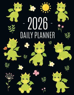 Dragon Planner 2026: Cute Daily Organizer (12 M... 1965994857 Book Cover