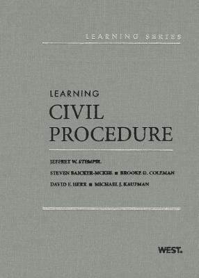 Learning Civil Procedure 031427877X Book Cover