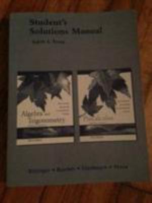 Student's Solutions Manual 0321287940 Book Cover