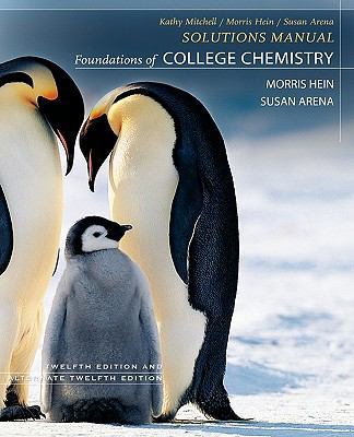 Foundations of College Chemistry 0470067179 Book Cover