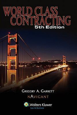 World Class Contracting, 5th Edition 0808025686 Book Cover