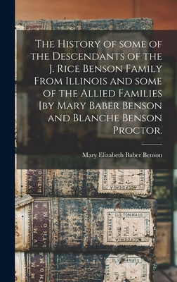 The History of Some of the Descendants of the J... 1014062535 Book Cover