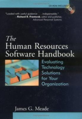 The Human Resources Software Handbook: Evaluati... 0787962511 Book Cover