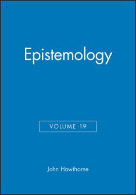 Epistemology, Volume 19 1405139390 Book Cover