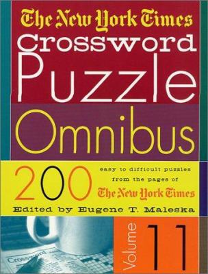 The New York Times Crossword Puzzle Omnibus 0312284128 Book Cover