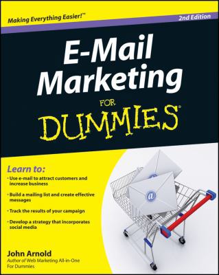 E-Mail Marketing For Dummies 0470947675 Book Cover