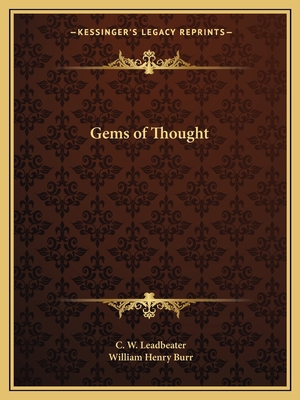 Gems of Thought 116258792X Book Cover