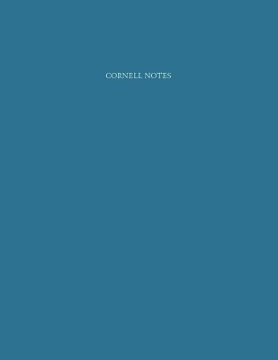 Cornell Notes: Study Note Taking System for Stu... 109167888X Book Cover