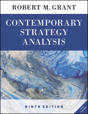 Contemporary Strategy Analysis Text Only 1119120837 Book Cover