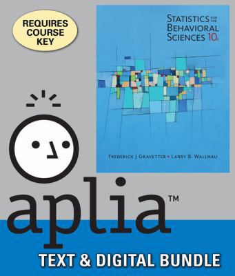 Bundle: Statistics for the Behavioral Sciences,... 1337129038 Book Cover