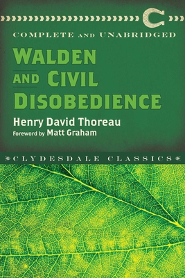 Walden and Civil Disobedience 1945186380 Book Cover