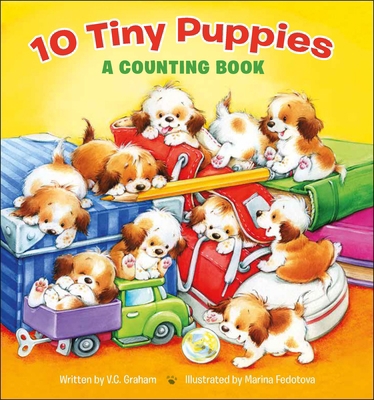 10 Tiny Puppies: A Counting Book B0CVN17C4J Book Cover
