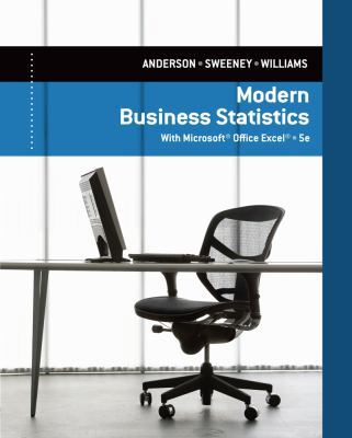 Modern Business Statistics with Microsoftexcel 1285433300 Book Cover