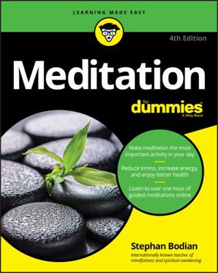 Meditation for Dummies 1119251168 Book Cover
