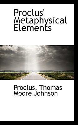 Proclus' Metaphysical Elements 1110300433 Book Cover
