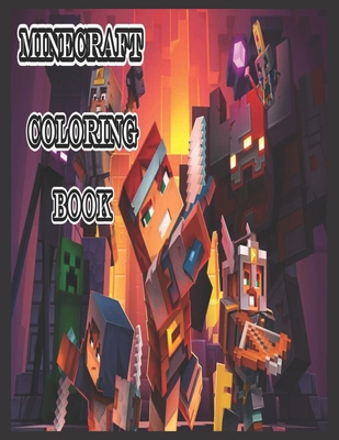 minecraft coloring book: coloring book for kids B08JDXBLBK Book Cover