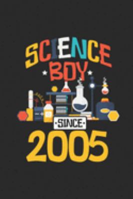 Paperback Science Boy Since 2005 : Blank Lined Notebook - Journal for Scientist and Student Lab Book