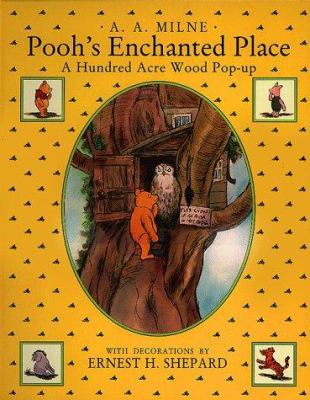 Pooh's Enchanted Place: A Hundred-Acre Wood Pop... 0525458328 Book Cover
