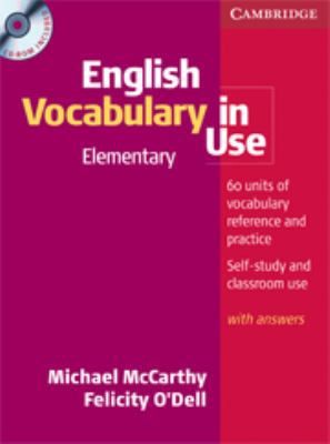 English Vocabulary in Use Elementary Book and C... [French] 0521614643 Book Cover
