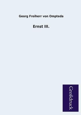 Ernst III. [German] 3955844110 Book Cover