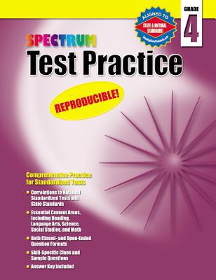 Test Practice, Grade 4 B0053TA4FO Book Cover