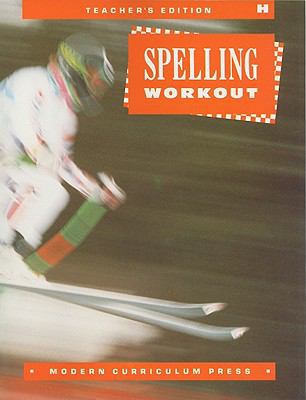 Spelling Workout, Level H 0813628474 Book Cover