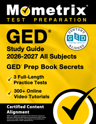 GED Study Guide 2026-2027 All Subjects - 3 Full... 151672688X Book Cover