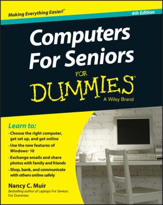 Computers for Seniors for Dummies 1119049555 Book Cover