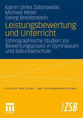 Leistungsbewertung Und Unterricht: Ethnographis... [German] 3531168088 Book Cover