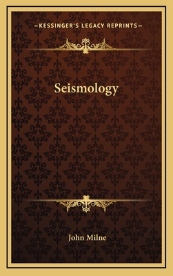 Seismology 116385848X Book Cover