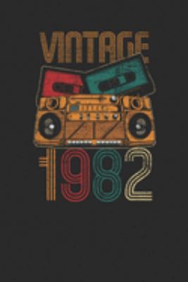 Vintage 1982: Small Lined Notebook – Birthday Gift or Anniversary Gift Idea