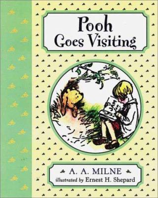 Pooh Goes Visiting/Wtp/Deluxe Picture Book 0525464573 Book Cover