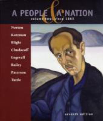 A People & a Nation: A History of the United St... 0618391770 Book Cover