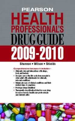 Pearson Health Professional's Drug Guide 0135076072 Book Cover