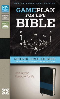 Game Plan for Life Bible-NIV: Notes by Joe Gibbs 0310949920 Book Cover
