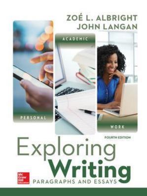 Exploring Writing: Paragraphs and Essays 007353479X Book Cover