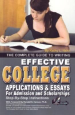 The Complete Guide to Writing Effective College... 1601382219 Book Cover